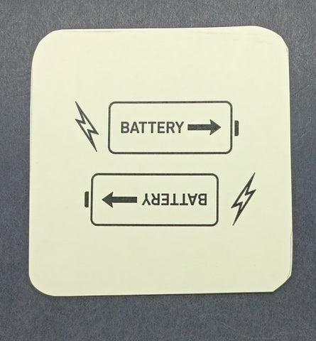 Vintage toy Battery Box insert.