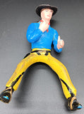 6" horse riding Cowboy Figure