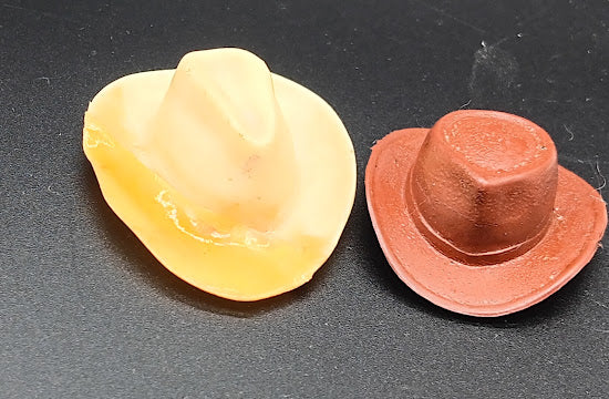 Two Hartland Hats one damaged. See pictures.