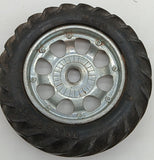 Tru Scale vintage original 4" wheel with metal hub.