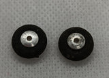 Set of Two #401 1/2" Kap Pak airplane hobby aluminum hub wheels :