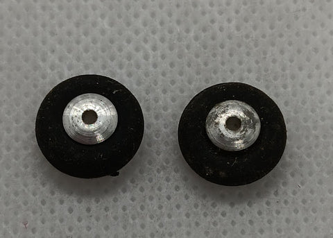 Set of Two #401 1/2" Kap Pak airplane hobby aluminum hub wheels :