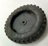 2" Original rubber wheel.  2" x 3/8"  with 1/16 Axle