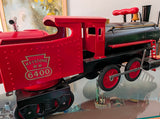 3"  Wheel  that fits vintage Keystone ride on trains.  Rear Wheel. Unpainted.