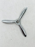 Allyn Ashtray airplane  1-3/16" three blade prop with spinner