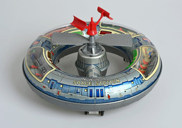Vintage toy New Space Station Solar Panel Radar