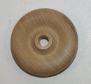 Vintage toy wooden wheel 1.5" Diameter