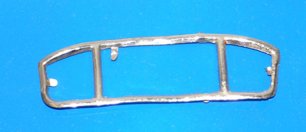 Japanese Toy Sedan rear windshield.  Length 3" x 3/4"