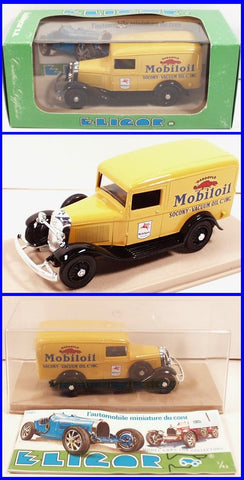 Eligor #1077 1934 Ford Mobil Oil Delivery Van