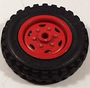 Wyandotte Truck Toy Tire & Hub : 2-1/2"