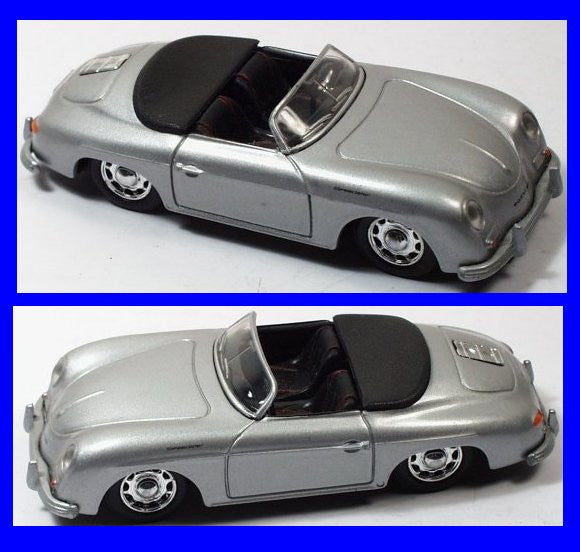 Corgi Porsche 356 A Speedster convertible silver color 1:43 scale