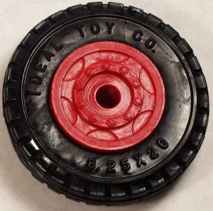 Ideal Wrecking Truck Tire and hub.  2-1/2" Diameter