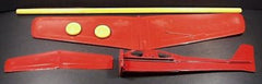 Gas Powered Airplane kit (no motor) Herkimer Aurora Plastics