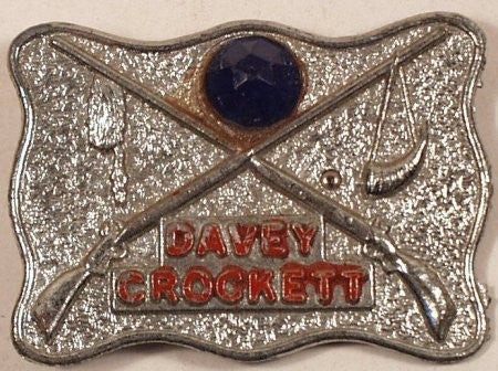 Davey Crockett Metal Pin