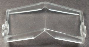 Radar Robot Front gear cover plate. Topolino. 2-3/4" x 1-1/4"