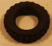 Dinky tractor tire 12/16" O.D.