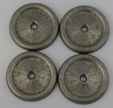 Set of four Stamped Metal wheels for Arcade