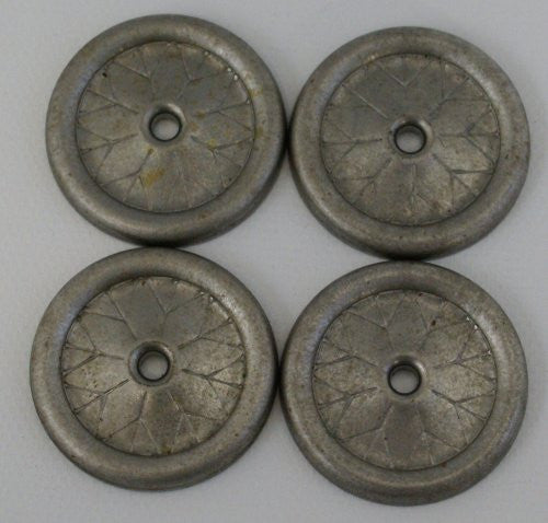 Set of four Stamped Metal wheels for Arcade