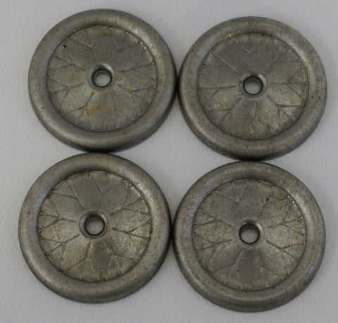 Set of four Stamped Metal wheels for Arcade