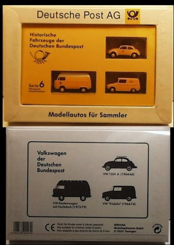 German HO Scale #6 VW 1200 VW Van with Top & VW