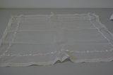 Vintage Victorian Wedding Veil Lace Shawl. 20 x 20"