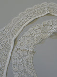 Victorian Vintage Dress Collars.  Fine lace details.