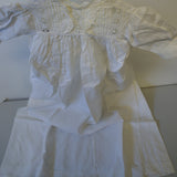 Antique Baptismal Dress.  Christening Dress.