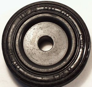 Ideal Toy Co. tire and hub  2-1/8"