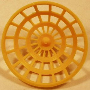 Yellow radar dish