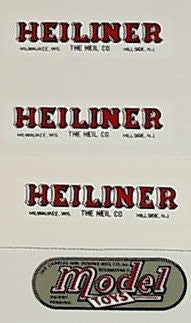 Doepke Heiliner Scraper Decal set.