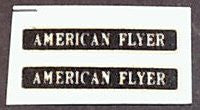 American Flyer O ga Train Decal