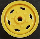 Vintage Wyandotte wheel with Yellow hub.  2-1/2"