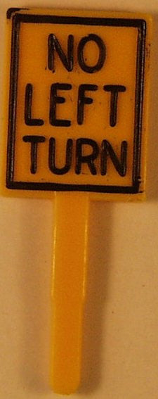 No Left Turn Sign Schuco : Ingenico 5311 Set