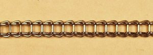 Ladder Chain for vintage toys 5/16" with 5 links per inch