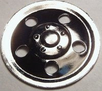 Tonka Hubcap Chrome. 1-5/16"