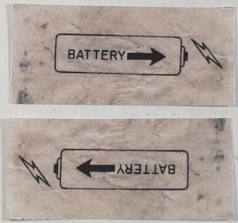 Paper Battery Inserts