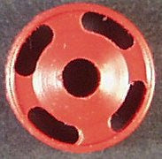 Red Wheel-A-Gear Robot Small Gear 3/4" 1st version