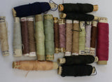 Vintage Darning Embroidery Thread spools