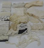 Vintage Lace : Cotton, Silk, hand make.