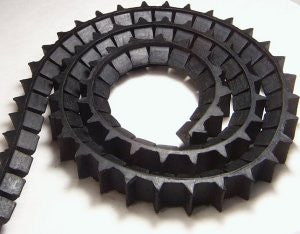 Marx toy Tractor Early Reversible 6 Wheel Construction replacement Track. 26" x 1/2"