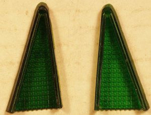 Vintage toy Space Giant Flying Saucer tail fins pair