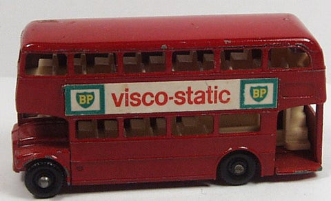 Early Matchbox 5c London Routemaster Bus 'BP Visco-Static'