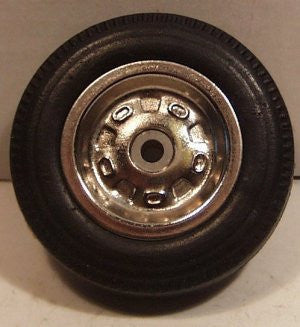 Vintage toy Indy Racer front wheel :  2-3/8" (15" Racer)