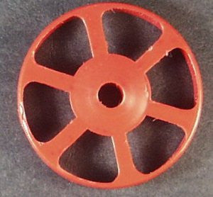 1st Version Red Robot Large Gear 1st Version : Wheel a Gear Robot 1.5"