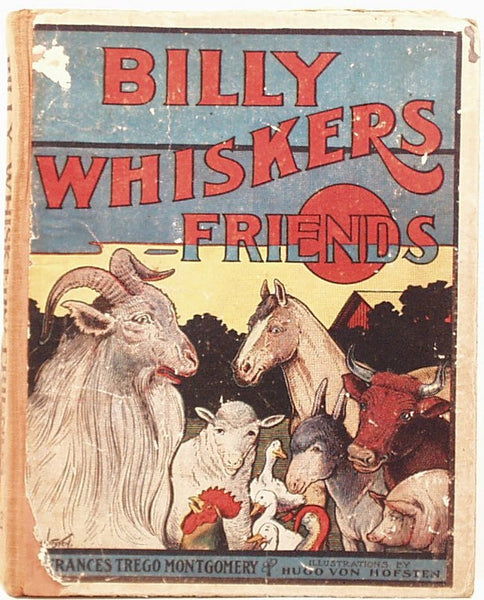 1906 Billy Whiskers & Friends Hardcover Book