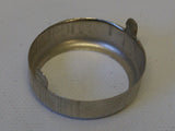 Vintage toy nickel collar.  Dia 1-3/16" with two tabs.