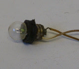 Early version Light Bulb and wiring for Robots etc. Dome light.