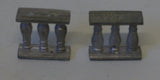 Britains Toys Ltd. Balcony railings. Set of two