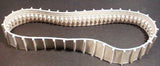 1-1/4" x 20" vintage toy tracks :  fits caterpillar tractors. Set of two.