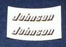 Johnson Outboard Motor  Decals